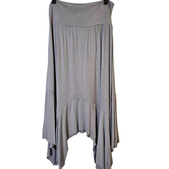 Umgee skirt, bluish gray. Size L. NWT. - Picture 2 of 4